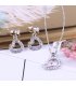 SET502 - Love Heart necklace earring jewelry set